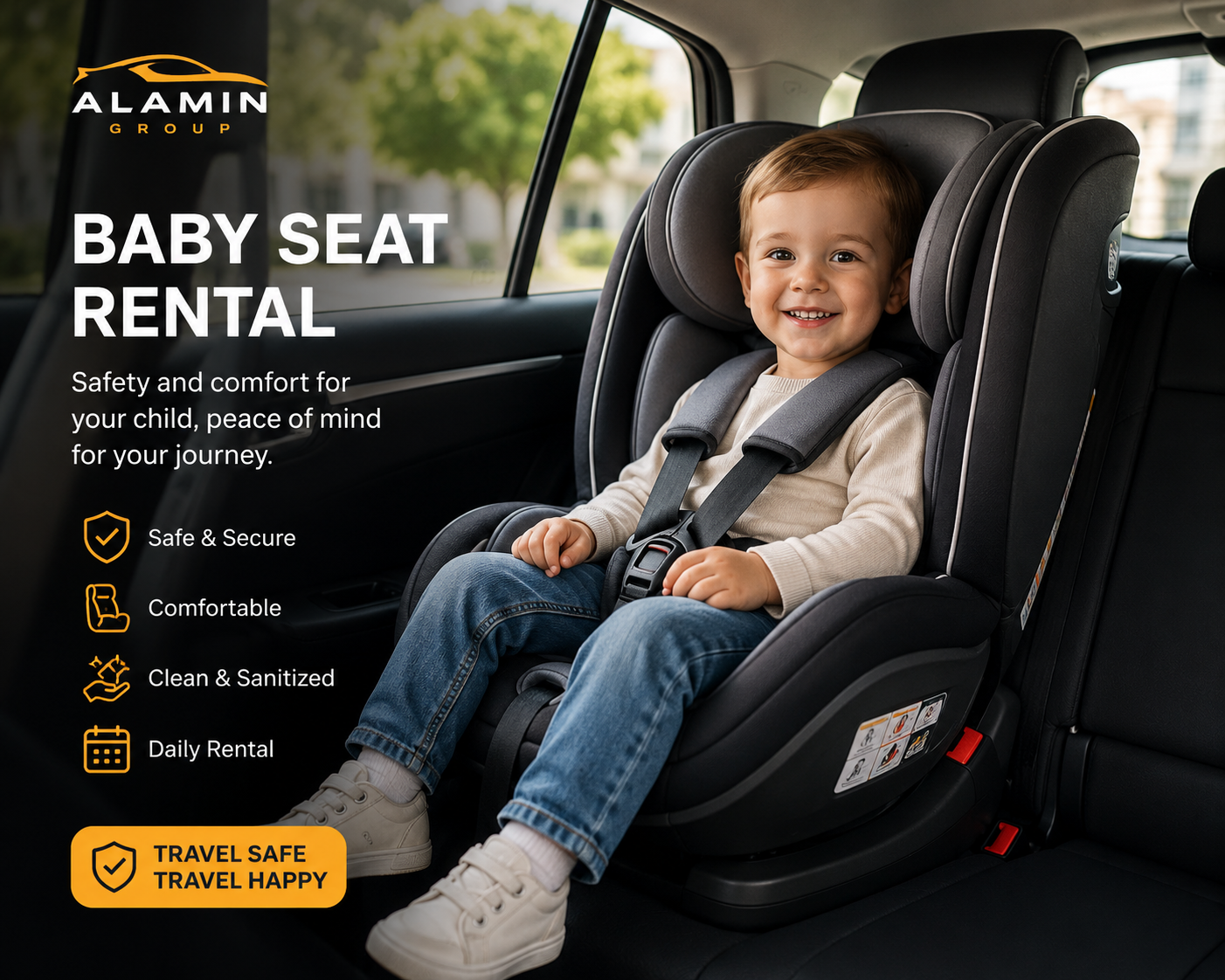 Baby Seat -Request after booking