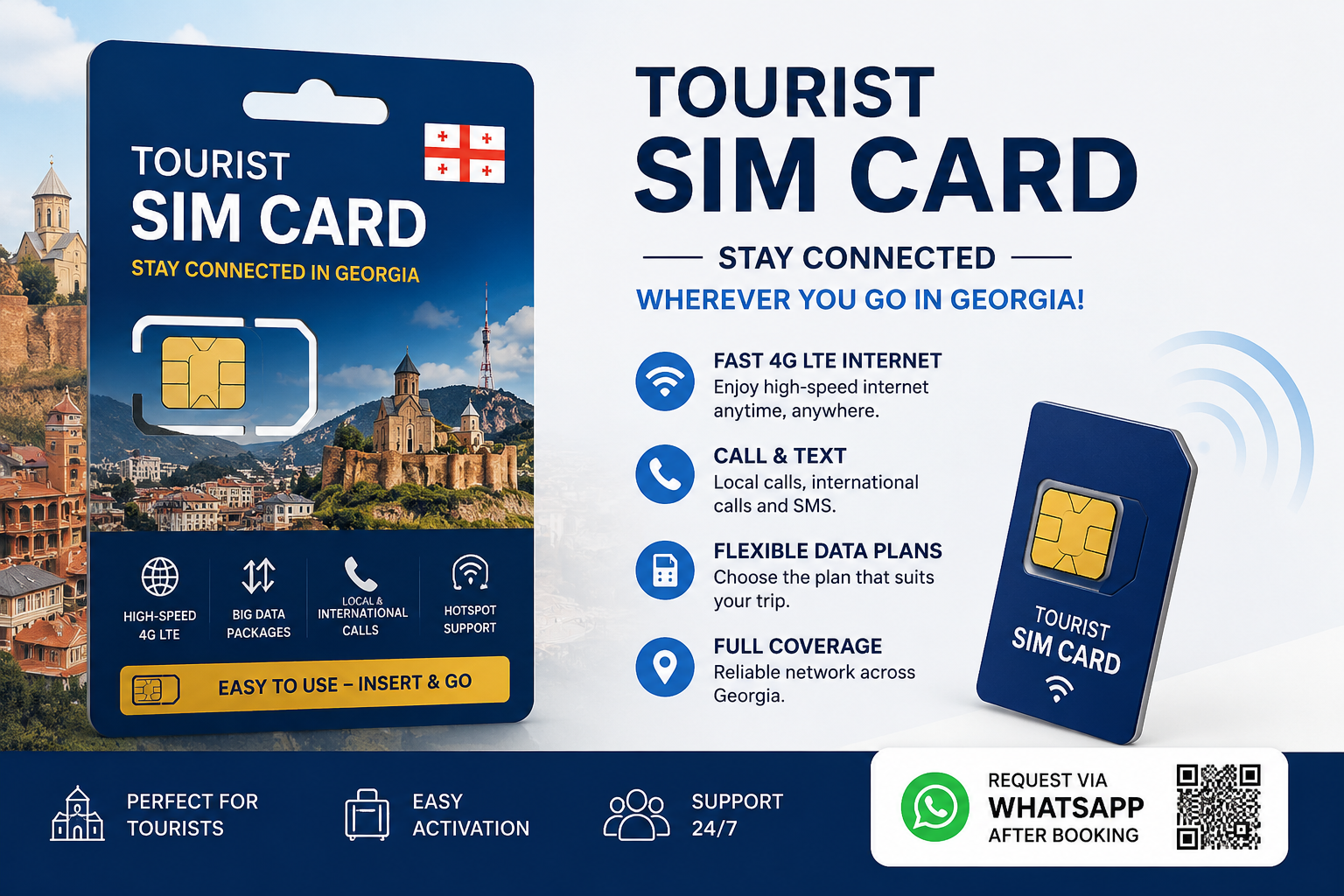 Tourist SIM Card - Request and pay now.