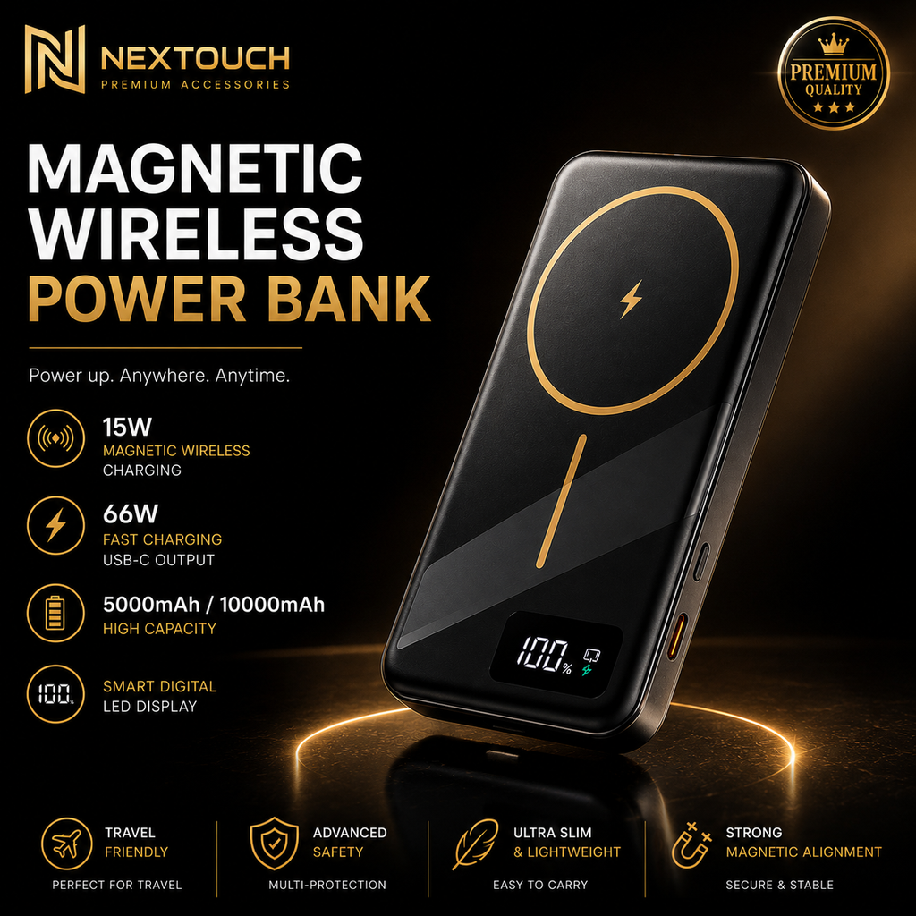 MagSafe Wireless Power Bank 15W with 66W Fast Fast Charging