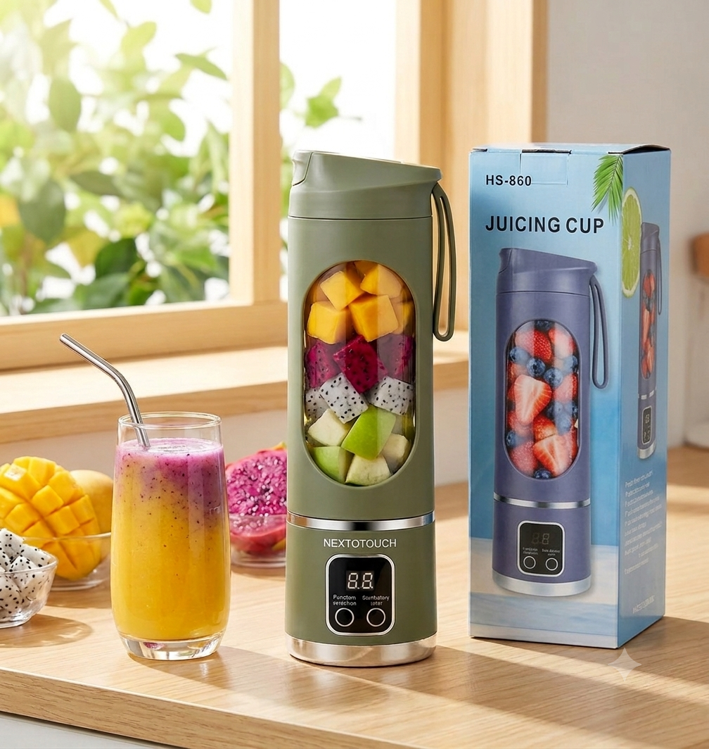 Experience Freshness Anywhere with NextoTouch – Your Ultimate Portable Smart Blender