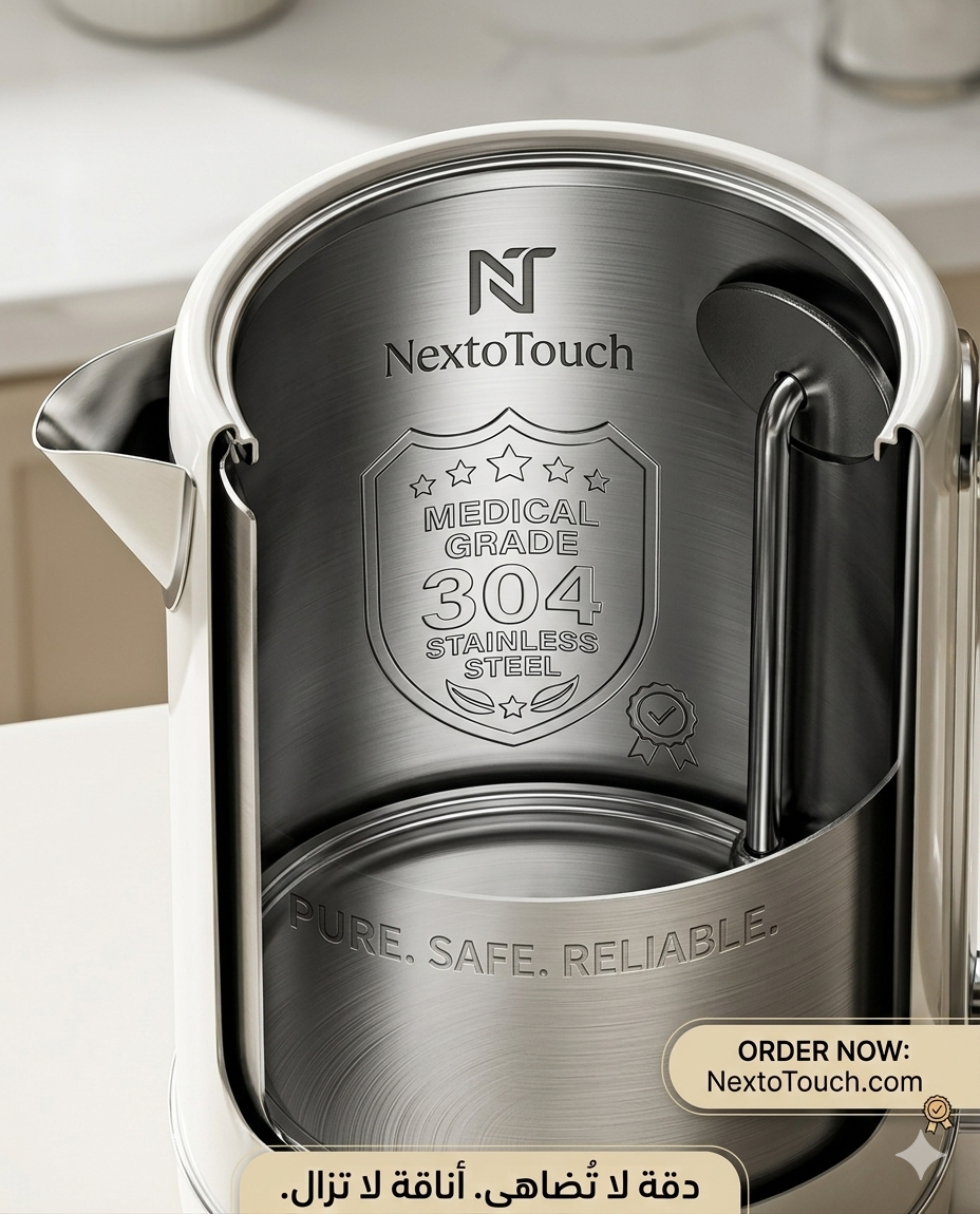 NextoTouch Precision Electric Kettle – Fast Boiling &amp; Smart Temperature Control