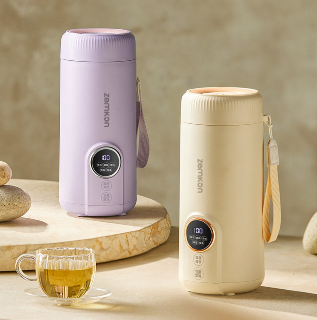 JiexG Smart Portable Kettle: Your Elegant Companion for Coffee & Baby Care