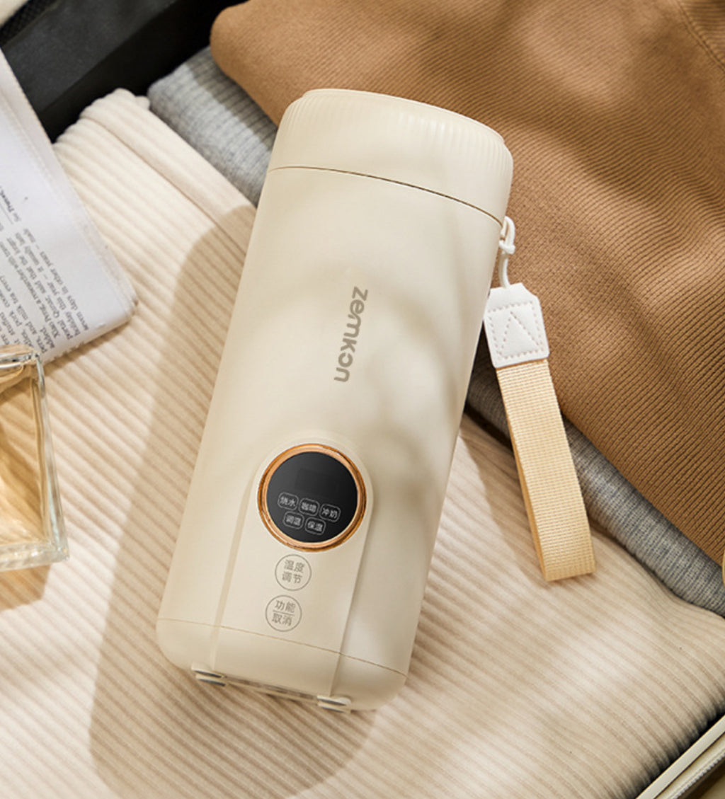 JiexG Smart Portable Kettle: Your Elegant Companion for Coffee & Baby Care