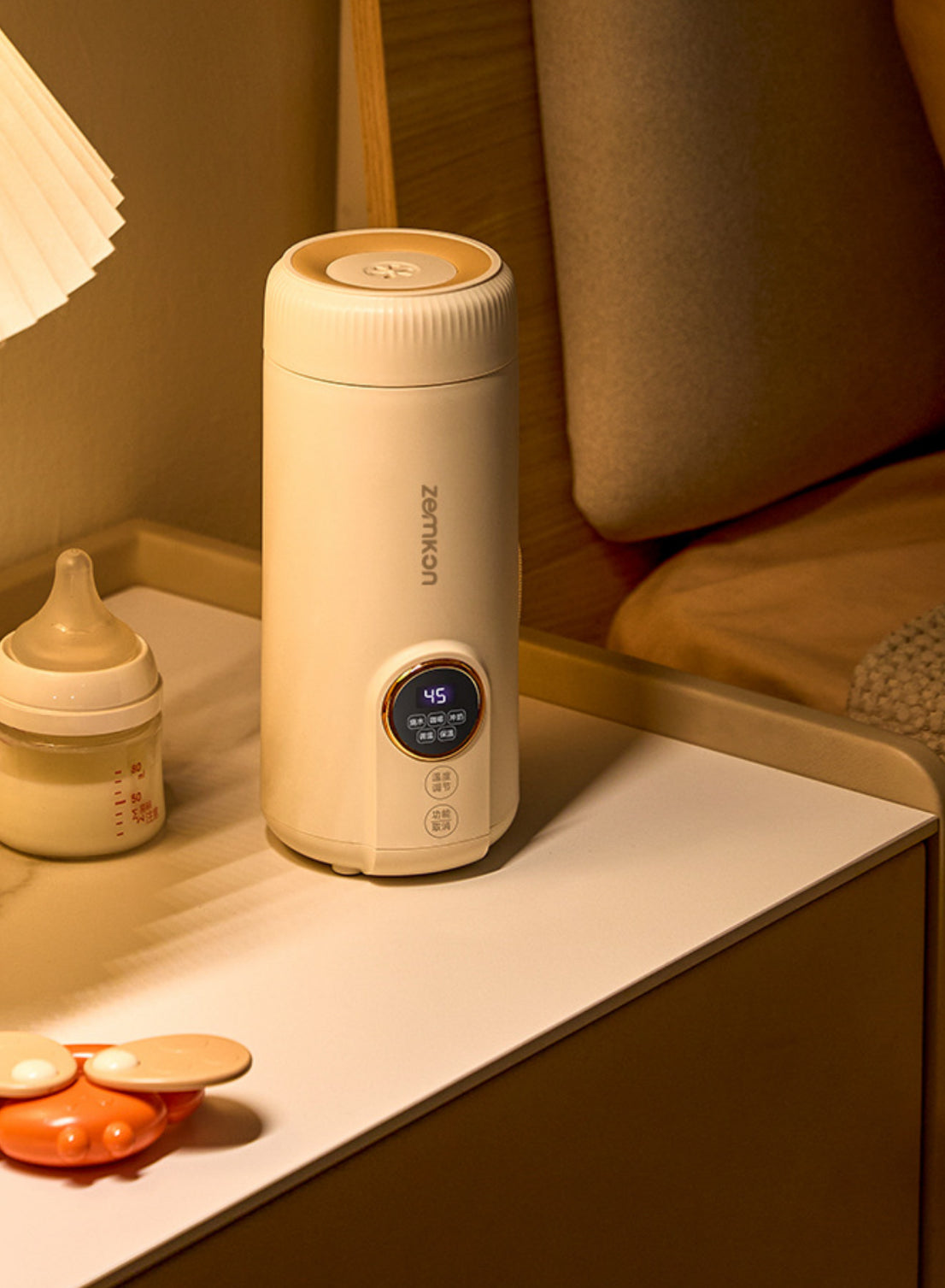 JiexG Smart Portable Kettle: Your Elegant Companion for Coffee & Baby Care