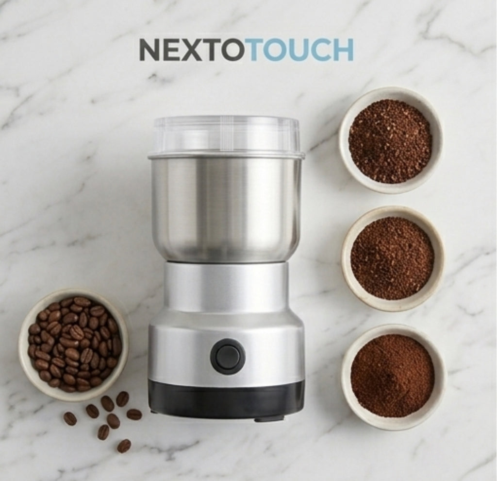 NextoTouch Compact Grinder: Simply Perfect, Every Day.