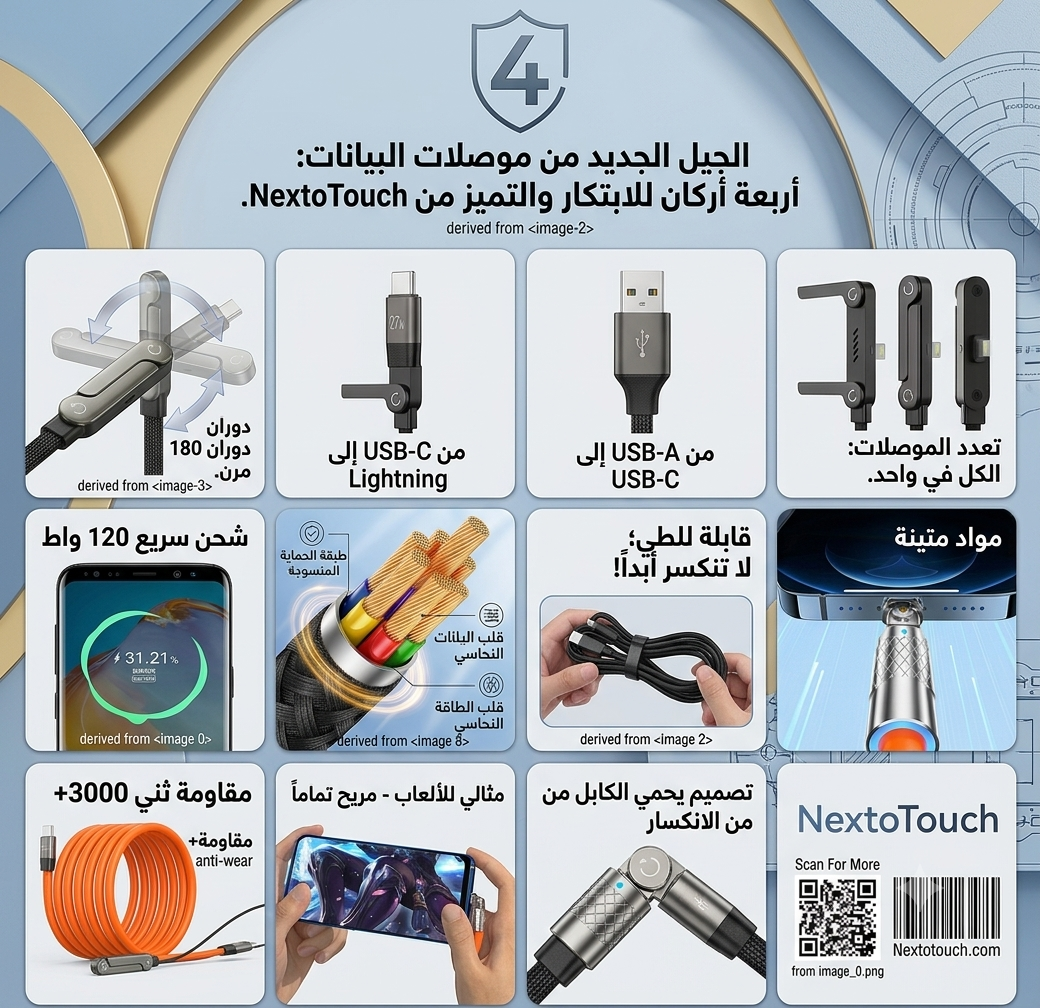 Tired of slow, fragile, and tangled cables? Experience the Next Generation of Charging with NextoTouch! ⚡