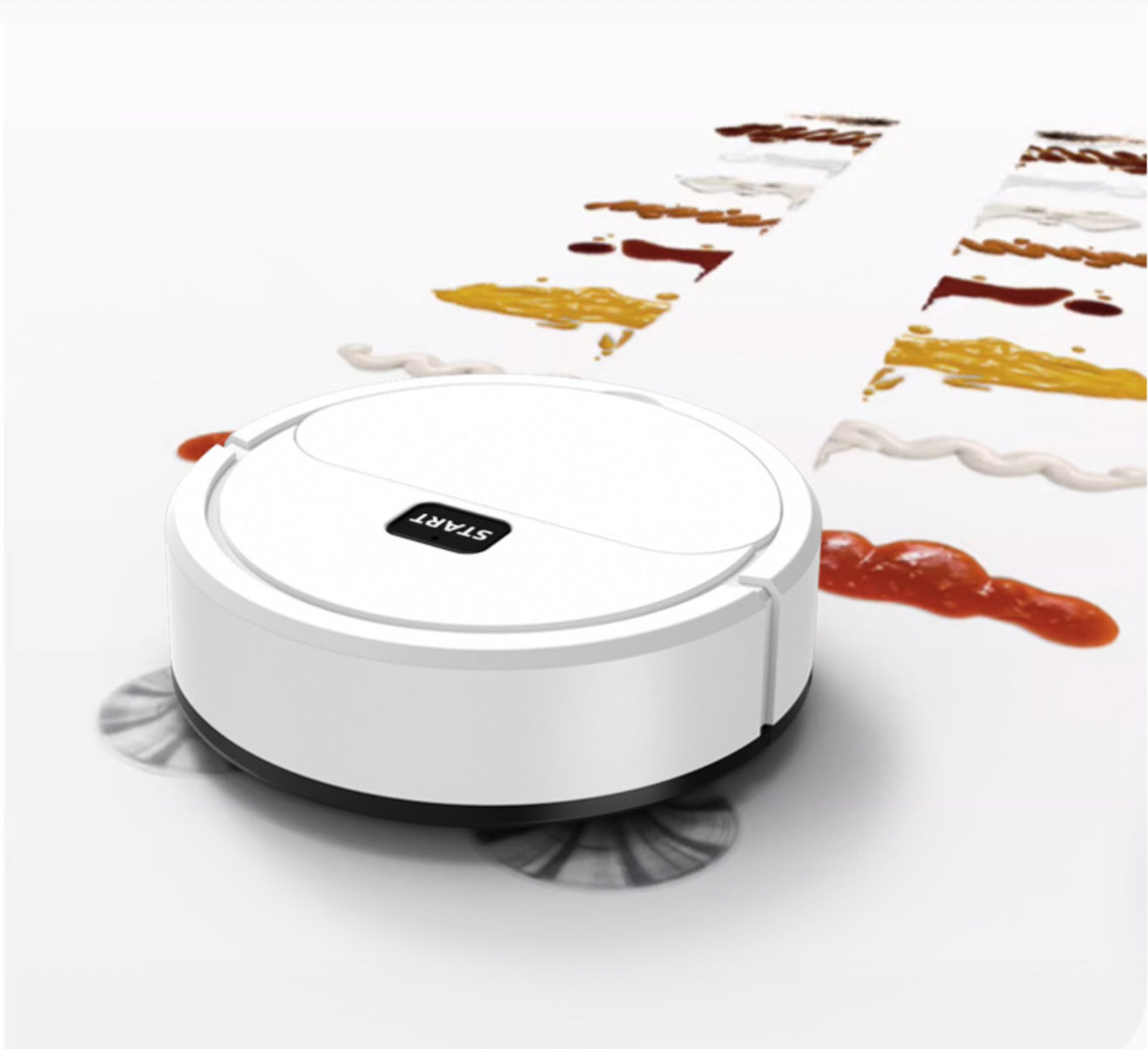 Smart Cleaning Made Easy: The 3-in-1 Automatic Mini Sweeping Robot