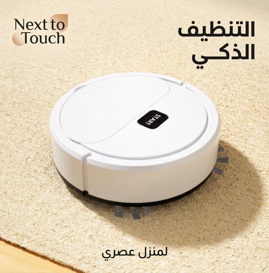 Smart Cleaning Made Easy: The 3-in-1 Automatic Mini Sweeping Robot