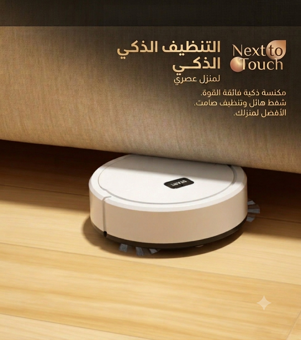 Smart Cleaning Made Easy: The 3-in-1 Automatic Mini Sweeping Robot