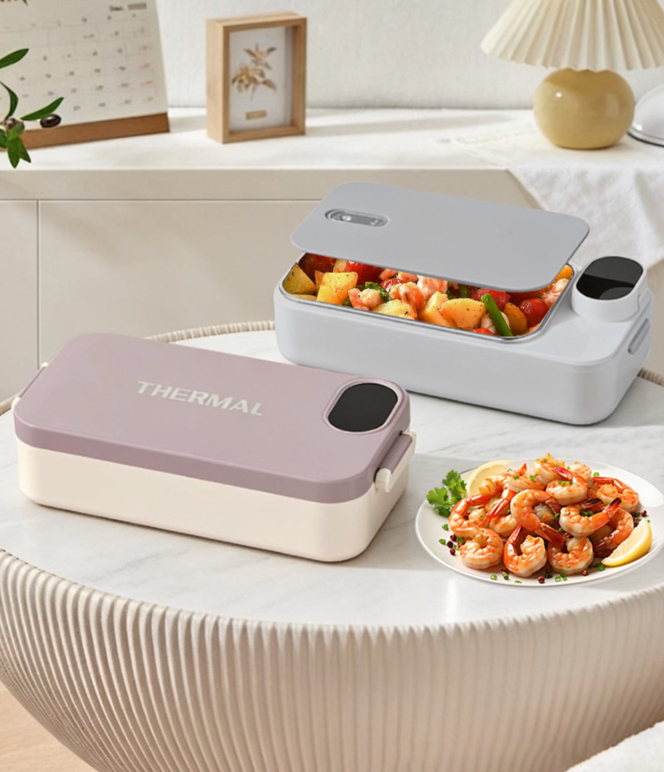 3-in-1 Portable Thermal Lunch Box - Smart Heating Food Warmer