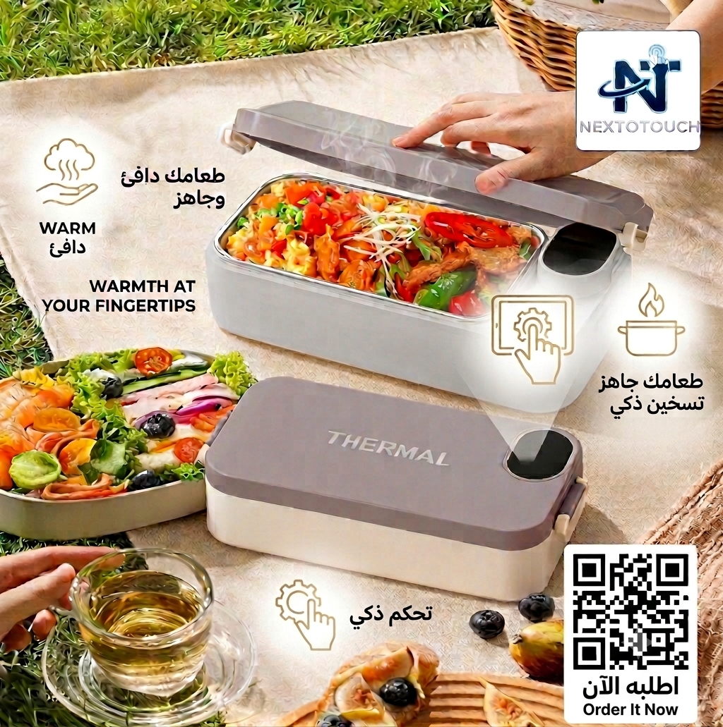 3-in-1 Portable Thermal Lunch Box - Smart Heating Food Warmer
