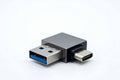 USB 3.0 Male to Type-C Female Adapter – Fast Data Converter | محول USB 3.0 إلى Type-C – نقل سريع