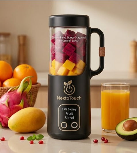 Experience Freshness Anywhere with NextoTouch – Your Ultimate Portable Smart Blender