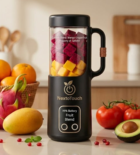Experience Freshness Anywhere with NextoTouch – Your Ultimate Portable Smart Blender