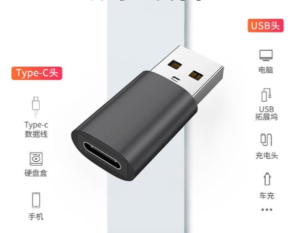 Type-C to USB 3.0 Adapter – Fast Converter | محول تايب سي إلى USB 3.0 سريع