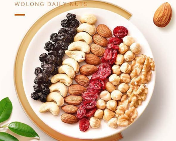 Premium2.500g Mixed Nuts & Dried Fruits Canister | Healthy Daily Snack Blend | Family Size Natural Nut Mix