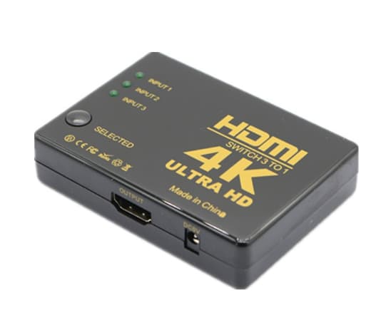 HDMI Switch 5 in 1 Out – 4K Ultra HD Selector | موزع HDMI 5 إلى 1 دعم 4K
